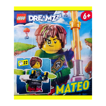 Конструктор Lego Фигурка Mateo with Jet Pack Paper Bag DREAMZzz 552402 drm044
