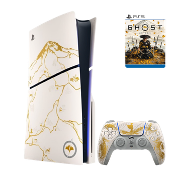 Консоль Sony PlayStation 5 Slim Blu-ray Ghost of Yotei Limited Edition 1TB White