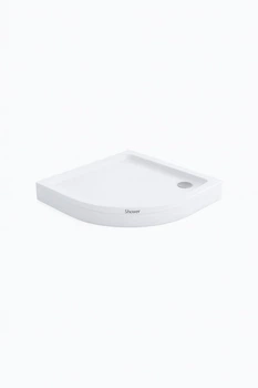 Акриловый поддон для душа Shower VIOLET SW-8009 90х90х18 см полукруглый (C15187)