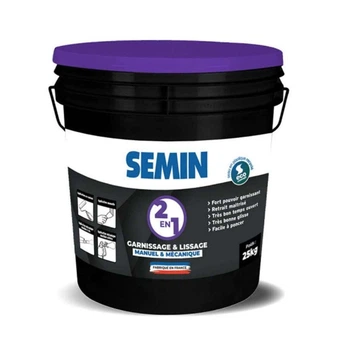 Шпаклевка полимерная Semin Airless 2в1, 25кг