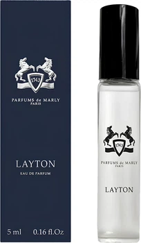 Миниатюра Парфюмированная вода унисекс Parfums De Marly Layton 5 мл (3700578504449)