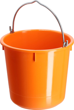Wiadro budowlane Kadax Kanan 12 l Pomarańczowe (5903699429464)