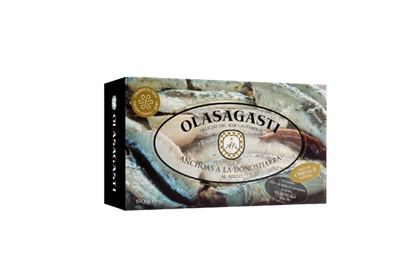Анчоуси Olasagasti за рецептом Доностіарра (з часником) 190 г