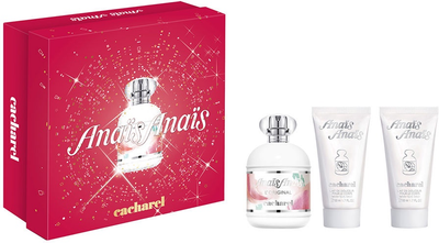 Zestaw damski Cacharel Anais Anais L'original Woda toaletowa 100 ml + Balsam do ciała 2x50 ml (3614274306569)