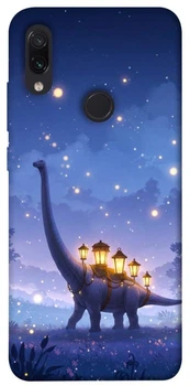 TPU чехол Demsky Lanterns dino для Xiaomi Redmi Note 7 / Note 7 Pro / Note 7s