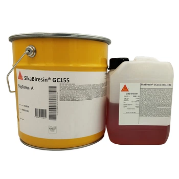 Эпоксидный гелькоут 11.4 кг комплект Sika Biresin GC155 чёрный, термостойкий, для форм и ламината