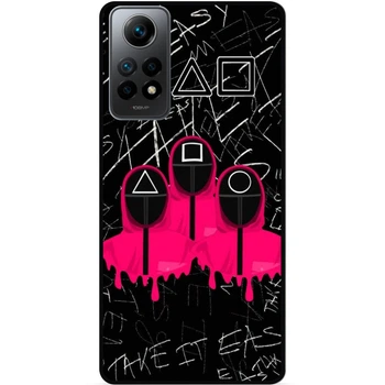 Чохол силіконовий Candy для Xiaomi Redmi Note 11S Гра в кальмара