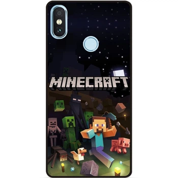 Силіконовий чохол бампер Candy для Xiaomi Redmi Note 5 гра Майнкрафт Minecraft