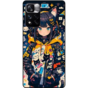 Силіконовий бампер чохол Candy для Xiaomi Redmi Note 11 Pro Plus 5G з малюнком