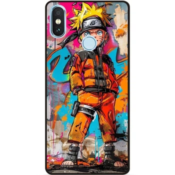 Чехол силиконовый бампер Candy для Xiaomi Redmi Note 5 с рисунком Наруто аниме Marvel Naruto