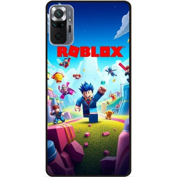 Силиконовый чехол Candy для Xiaomi Redmi Note 10 Pro с рисунком Roblox Игра в кальмара Роблокс