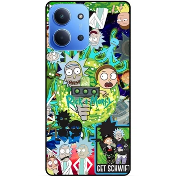 Силіконовий бампер чохол Candy для Xiaomi Redmi 15C з малюнком Rick and Morty Рік та Морті