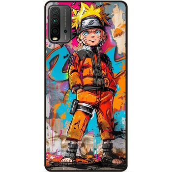 Чехол силиконовый бампер Candy для Xiaomi Redmi 9t с рисунком Наруто аниме Marvel Naruto