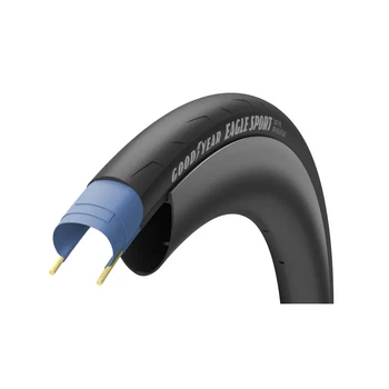 Велосипедная шина 700x25 проволочный корд черная GoodYear (TIR-64-33)