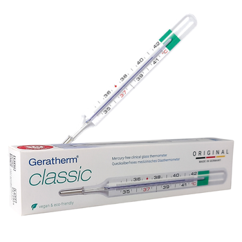 Термометр безртутний медичний скляний Geratherm (Гератерм) Classic