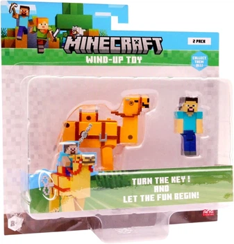 Игрушка заводная Minecraft Steve + Camel 3D (MC1014-2)