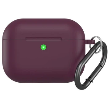 Защитный чехол Deexe Matte Case (FH) для AirPods Pro 3 - Wine Red