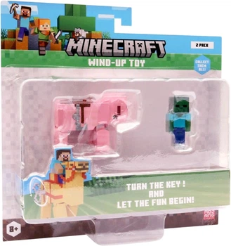 Игрушка заводная Minecraft Baby Zombie + Pig 3D (MC1014-4)