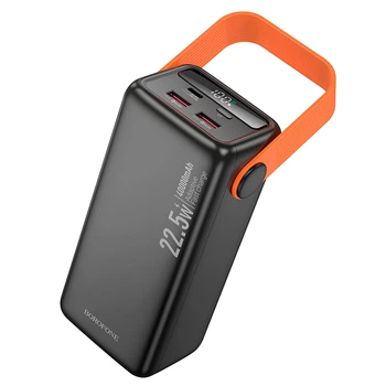 Повербанк портативний акумулятор Power bank Borofone BJ66 Magnifico 22.5W 40000mAh Black