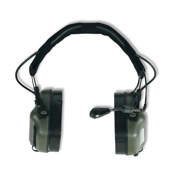 Наушники активные с гарнитурой Earmor M32X PLUS, олива