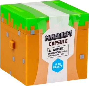Фігурка - сюрприз Minecraft Капсула світів Помаранчева упаковка (MC9018-2)