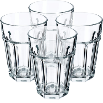 Zestaw szklanek Kadax Rust 370 ml 4 szt (5903699457429)