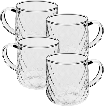 Zestaw kubków Kadax Rovale 350 ml 4 szt (5906638312919)