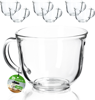 Zestaw kubków Kadax Savio 480 ml 6 szt (5903699472019)