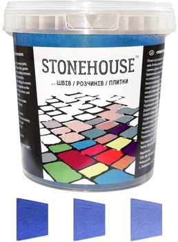 Пигмент железоокисный для бетона (краситель) Stone House Ультрамарин 0.5 кг (00-00000626)
