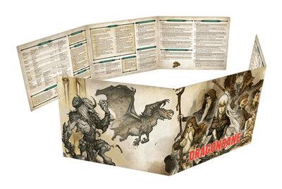 Доповнення до настільної гри Black Monk Dragonbane: Екран майстра гри (5907729440375)