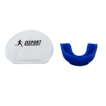 Боксерська капа для боксу (єдиноборств, карате) однощелепна OSPORT (MS 2115) Синій