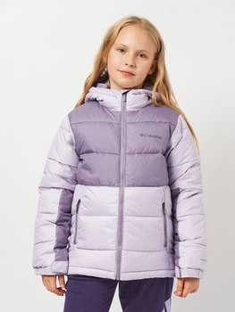 Підліткова зимова стьобана куртка для дівчинки Columbia Pike Lake II Hooded Jacket 2050351CLB-551 XL 159-167 см Бузкова (0990060271369_0198711064128)