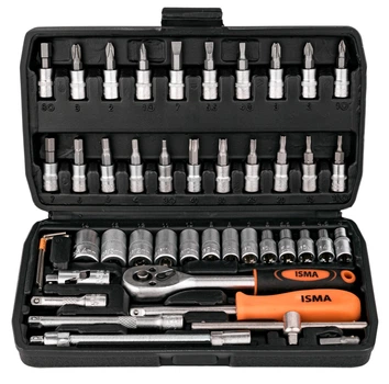 Набор инструментов Isma 46 шт ISMA (2462-5)