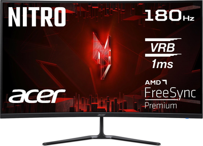 Монітор 31.5" Acer Nitro ED320QRS3bmiipx (UM.JE0EE.312)