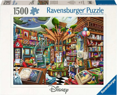 Puzzle Ravensburger Książki Disneya 1500 elementów 12001582 (4005555015826)
