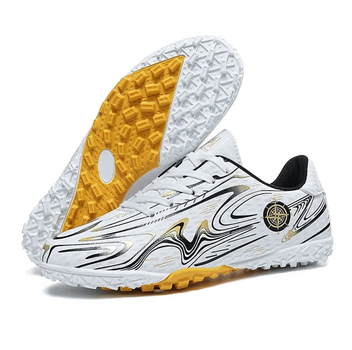 Сороконожки футбольные размер 36 бело-черный