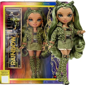 Лялька Rainbow High Olivia Woods Green Рейнбоу Хай Олівія Вудс, з аксесуарами