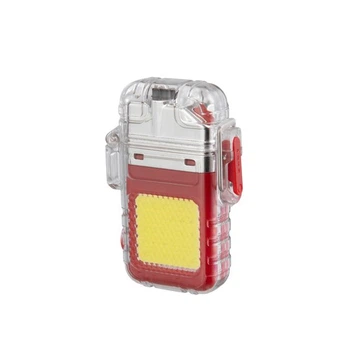 Ліхтар брелок з плазмовою запальничкою INTERTOOL LB-0165