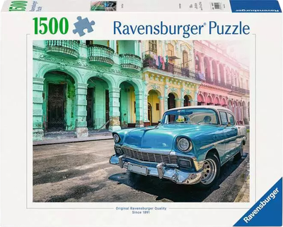Puzzle Ravensburger Auta Kuby 1500 elementów 12000722 (4005555007227)