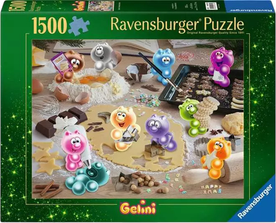 Puzzle Ravensburger Gelini Świąteczne wypieki 1500 elementów 12000725 (4005555007258)
