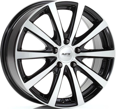 Platin P69 R15 W6 PCD4x100 ET38 DIA63.4 Black Machined Face