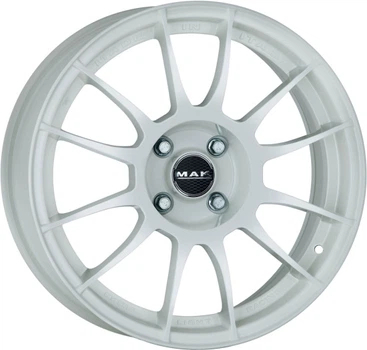 MAK XLR R17 W7 PCD4x100 ET27 DIA72 Gloss White