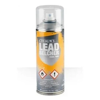 Аерозольна фарба/грунт CITADEL LEADBELCHER SPRAY (400 мл)