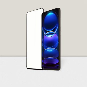 Захисне скло AndSer 3D на весь екран для Xiaomi Redmi Note 13 5G / Note 13 Pro 5G колір Чорний (89401)