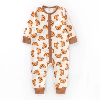 Человечек для младенцев Dexter`s с мишками cute bears центральная застежка 86 см молочный
