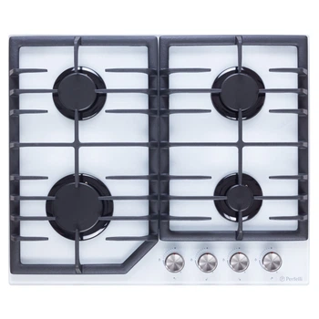 Варочная поверхность газовая Perfelli DIAMOND G69C BIANCO