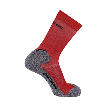 Трекинговые носки Salomon Speedcross Crew Socks р39-41 красные (C19734)