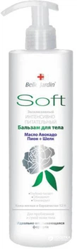 Бальзам для тіла Belle Jardin Soft Олія авокадо, півонія та шовк 400 мл (5907582906490)