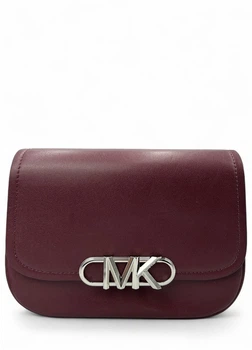 Женская сумка Michael Kors Parker MD Saddle MSGR Leather (30F2S7PC5L) Бордовый