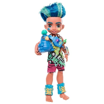 Лялька Cave Club Слейт і птиця Теггі з аксесуарами Mattel GNL87